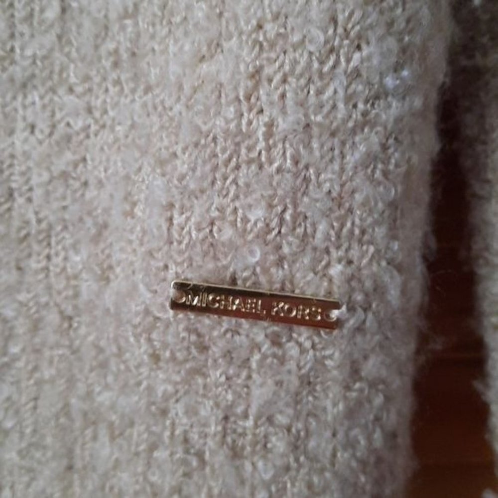 Michael Michael Kors Wool Blend Turtleneck Sweater Size Large - Picture 3 of 5